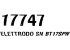 Электрод поджига левый (BT 17, 35 SPN) арт. 17747 (3-19-8710)