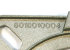 Фланец крепления горелки D80 (SPARK) арт. 8016010004 (3-18-3989)