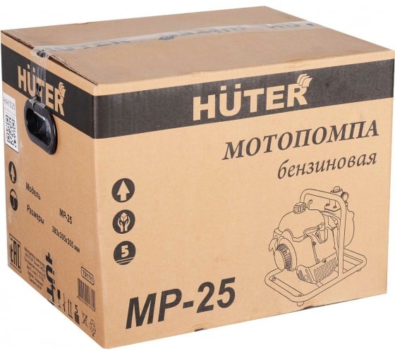 Мотопомпа HUTER MP-25