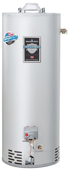 Газовый накопительный водонагреватель Bradford White RG250S6N