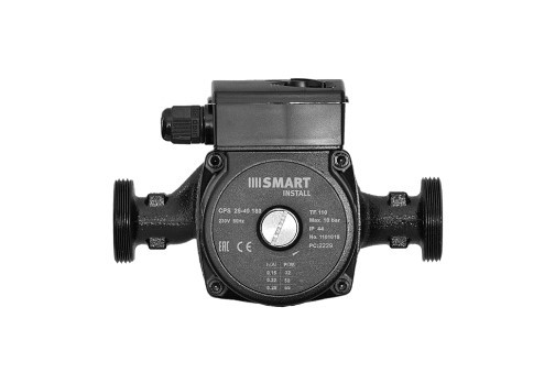Насос циркуляционный Smart Install CPS 25-40 180мм 65Вт 1x230В 50Гц с гайками Насос циркуляционный Smart Install CPS 25-40 180мм 65Вт 1x230В 50Гц с гайками