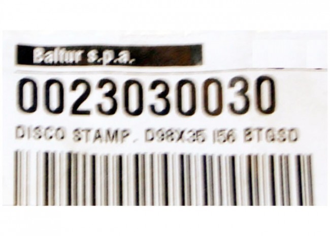 Диск рассекатель D98X35 I56 BTG арт. 23030030 (3-19-8760)