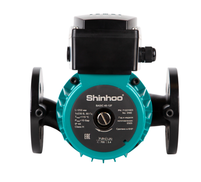 Насос циркуляционный с мокрым ротором Shinhoo BASIC 32-8SF