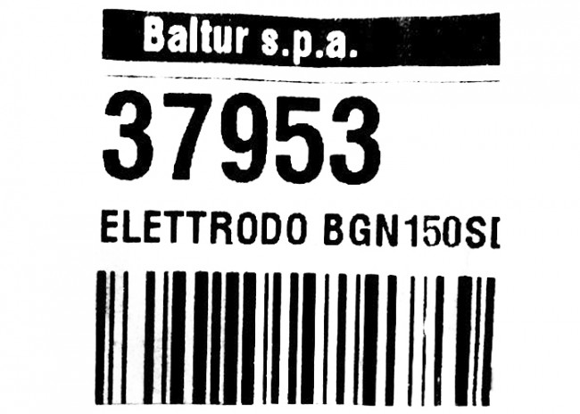 Электрод поджига (BGN 150 P, WBG 120-140 H) арт. 37953 (3-18-0830)