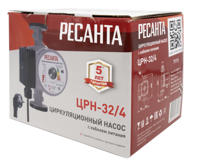 Циркуляционный насос Ресанта ЦРН-32/4