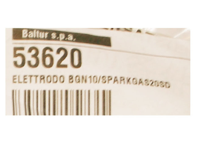 Электрод поджига (WSG 20 H, BGN10, SPARKGAS20) арт. 53620 (3-19-8349)