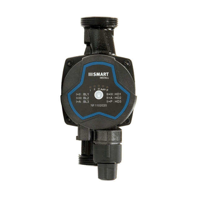 Насос циркуляционный Smart Install CPA 25-75 180мм 60Вт 1x230В 50Гц с гайками Насос циркуляционный Smart Install CPA 25-75 180мм 60Вт 1x230В 50Гц с гайками