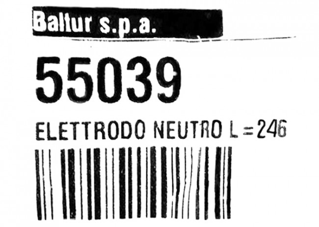 Электрод поджига Neutro L=246 (COMIST 36. 72, 122) арт. 55039 (3-19-8690)