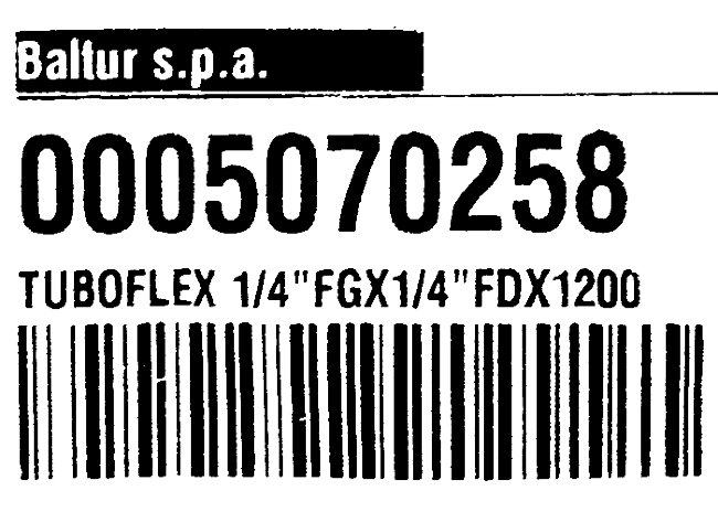 Гибкий топливный шланг TUBOFLEX 1/4FGX1/4FDX1200 арт. 5070258 (3-19-8085)