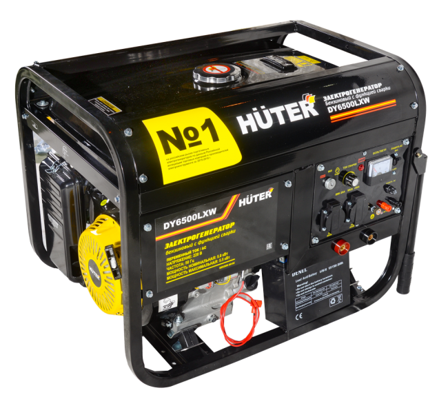 Портативный бензогенератор HUTER DY6500LXW