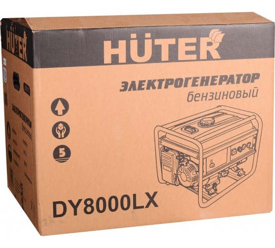 Портативный бензогенератор HUTER DY8000LX Портативный бензогенератор HUTER DY8000LX