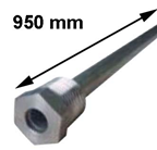 Гильза термостата D:1/2" L.950мм (нерж. 12/10)