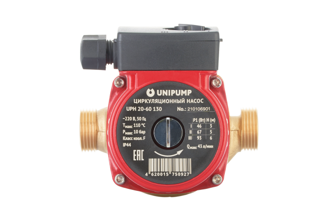 Насос циркуляционный Unipump UPH 20-60 130 Насос циркуляционный Unipump UPH 20-60 130