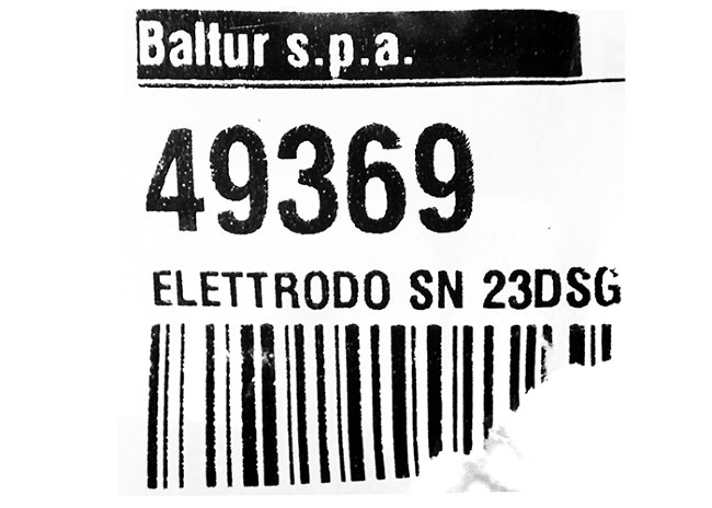 Электрод поджига правый (WSO 30-180, Spark 26 DSG, BT 120 DSG 1203V) арт. 49369 (3-18-0940)