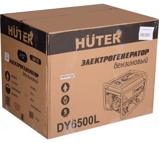 Портативный бензогенератор HUTER DY6500L Портативный бензогенератор HUTER DY6500L