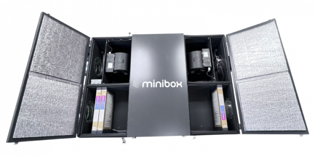 Вентиляционная установка с рекуперацией Minibox.PV.650 Вентиляционная установка с рекуперацией Minibox.PV.650