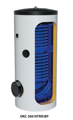 Бойлер Drazice OKC 300 NTRR/BP (косв,, верт,, ТЭН - опция, стац,,)