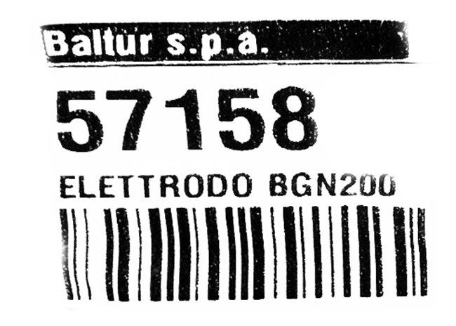 Электрод поджига (BGN 200 P, WBG 200-350 H) арт. 57158 (3-18-0840)