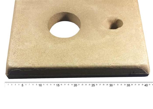 Теплоизоляция передней двери 415x319x50 мм., N1 2003 арт. 51404028 (3-01-0610X)