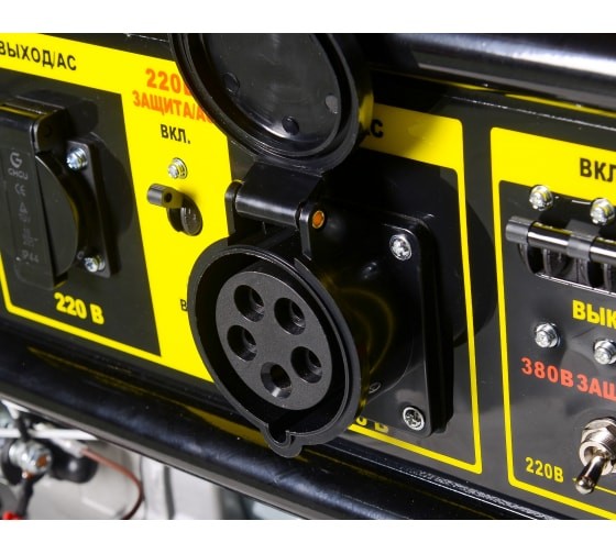 Портативный бензогенератор HUTER DY9500LX-3