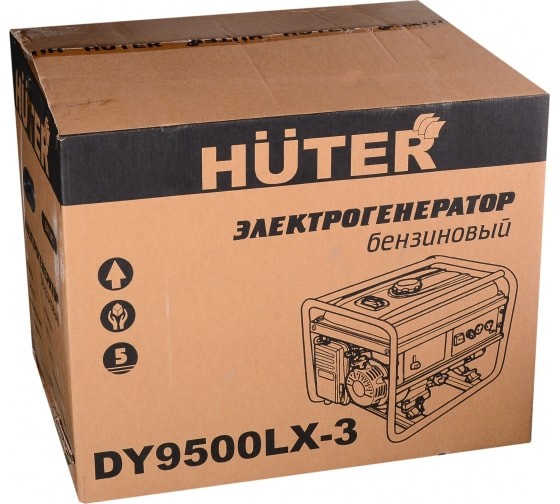 Портативный бензогенератор HUTER DY9500LX-3