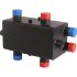 Коллектор 2 выхода распределительный ROMMER 1" (RDG-0018-004002) Коллектор 2 выхода распределительный ROMMER 1" (RDG-0018-004002)