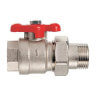 Кран шаровой IVR с американкой 1/2"