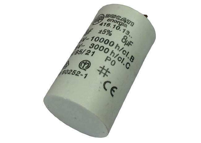 Конденсатор 8MF SIMEL 23DSG арт. 95125 (3-18-2553)