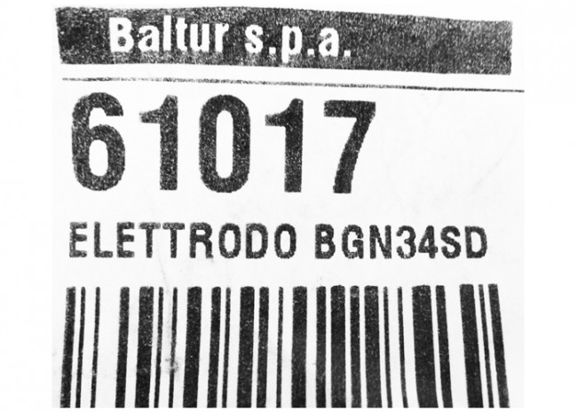 Электрод поджига (BGN34, WBG 42 H) арт. 61017 (3-18-0850)