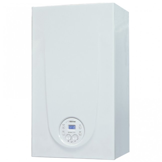 Газовый настенный котел Sime Brava One 25 BF (арт. 8112100) двухконтурный с закрытой камерой сгорания Газовый настенный котел Sime Brava One 25 BF (арт. 8112100) двухконтурный с закрытой камерой сгорания