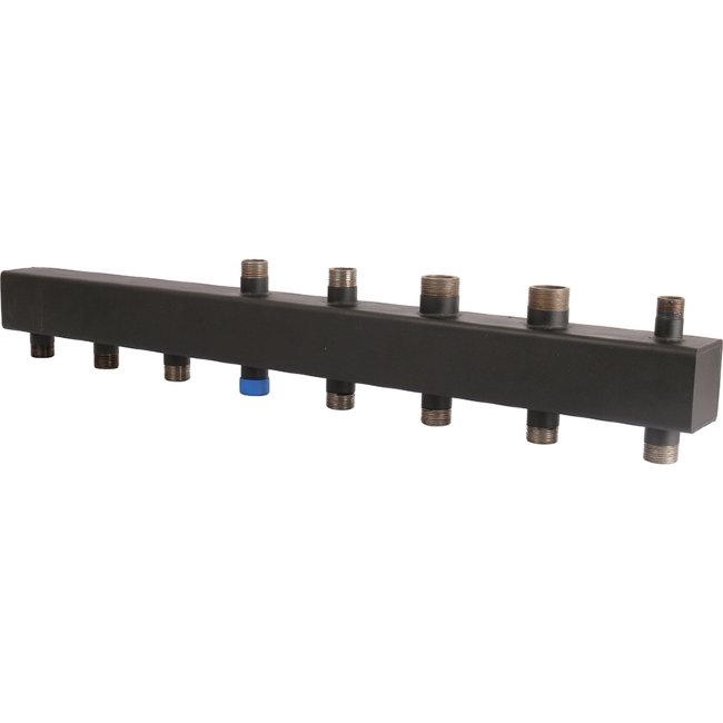 Коллектор 4(5) выхода распределительный ROMMER 1х1 1/4" (RDG-0016-004045) Коллектор 4(5) выхода распределительный ROMMER 1х1 1/4" (RDG-0016-004045)