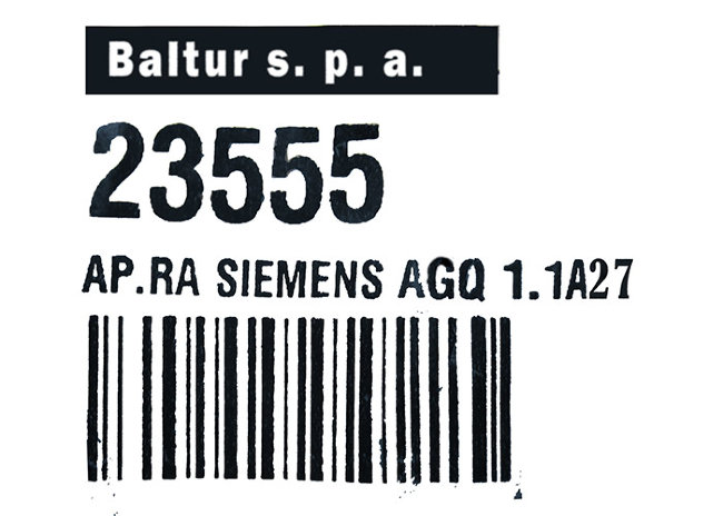 Блок управления SIEMENS AGQ 1.1A27 арт. 23555 (3-19-7410)