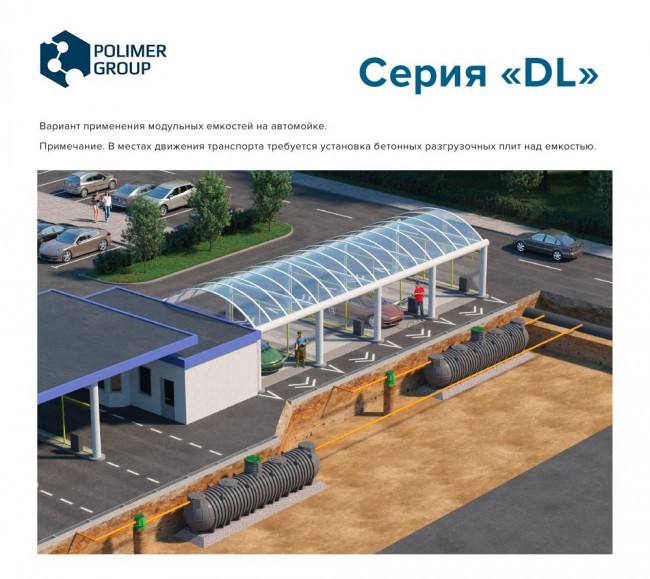 Подземные емкости Polimer Group DL Подземные емкости Polimer Group DL