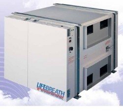 Приточно-вытяжная установка с рекуператором для вентиляции бассейна Lifebreath 1200POOL