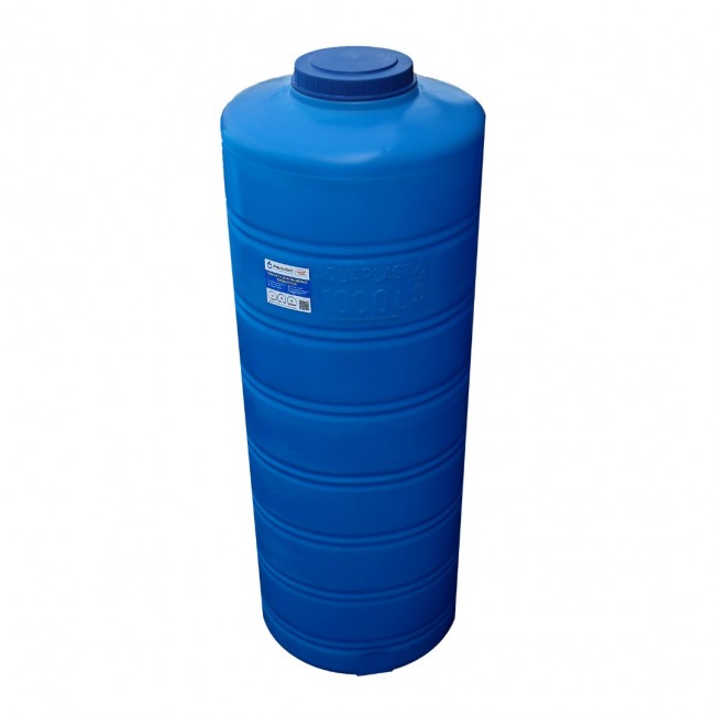 Емкость AQUAPLAST вертикальная 1000л (Арт. ОВ 1000) Емкость AQUAPLAST вертикальная 1000л (Арт. ОВ 1000)
