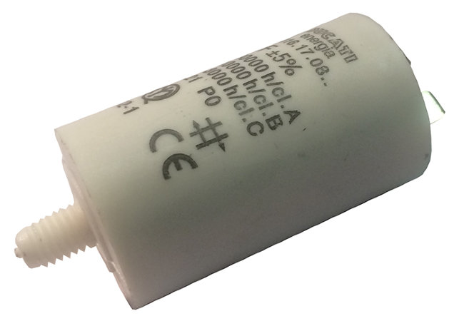 Конденсатор 5MF D.31,5 арт. 5393 (3-18-0103)