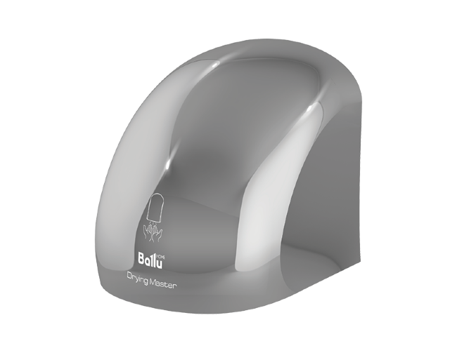 Сушилка для рук электрическая Ballu BAHD-2000DM CHROME