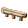 Коллектор 3 отвода распределительный проходной OVENTROP 3/4" (1400653)