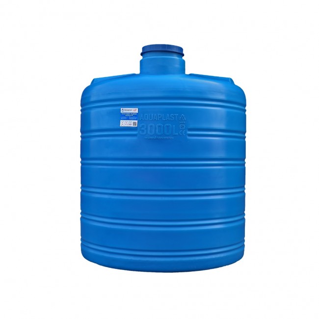 Емкость AQUAPLAST вертикальная 3000л (Арт. ОВ 3000) Емкость AQUAPLAST вертикальная 3000л (Арт. ОВ 3000)