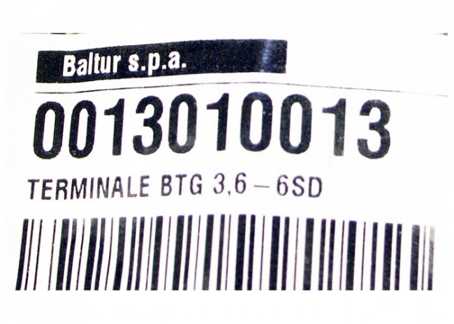 Труба горелки (BTG 3,6-6, WSG6) арт. 13010013 (3-19-7110)