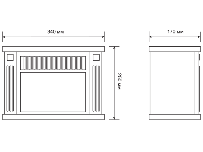 Мини-камин Electrolux EFP/M- 5012W Мини-камин Electrolux EFP/M- 5012W