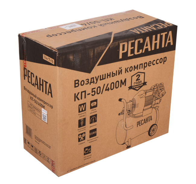 Компрессор Ресанта КП-50/400М Компрессор Ресанта КП-50/400М