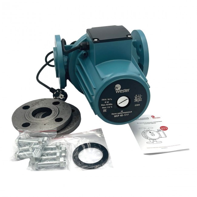 Насос циркуляционный Wester WCP 40-16F3 Насос циркуляционный Wester WCP 40-16F3
