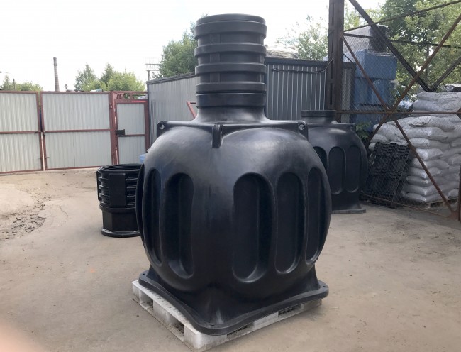 Колодец Polimer Group КС-5 c горловиной D580 мм и крышкой D560