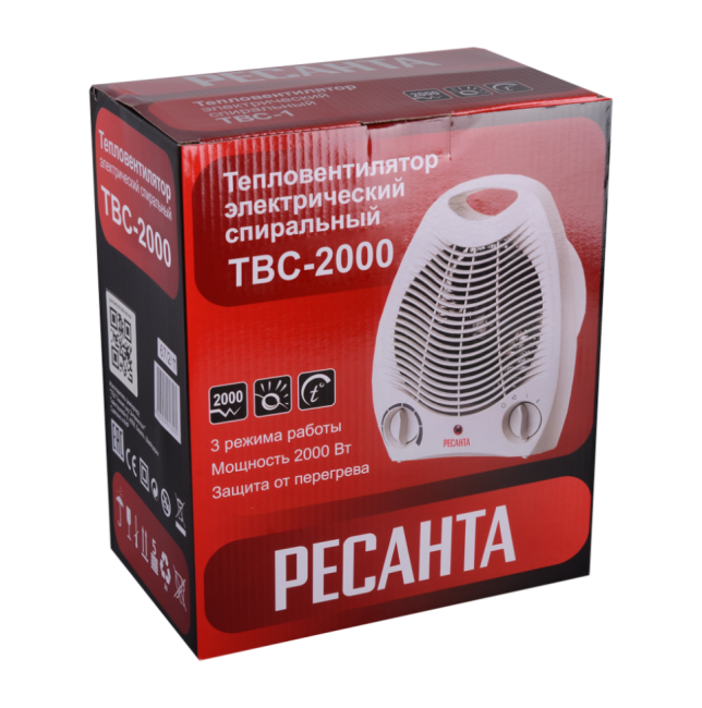 Тепловентилятор РЕСАНТА ТВС-2000 Тепловентилятор РЕСАНТА ТВС-2000