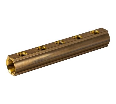 Коллектор 5 выходов LUXOR CD 457/5 1'' x1/2 15022105 (68550705)