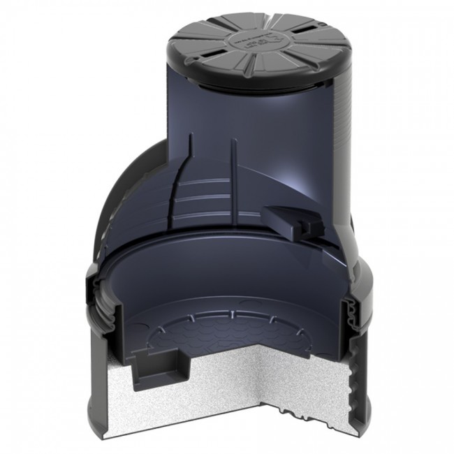 Колодец Polimer Group КС-7 H1675 мм с крышкой D 780 мм
