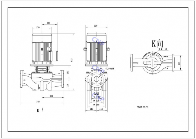 Насос CNP TD 50-15/2