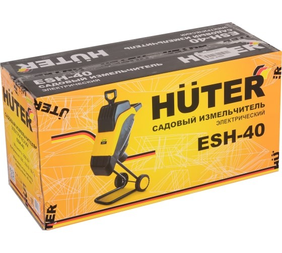 Садовый измельчитель электрический HUTER ESH-40