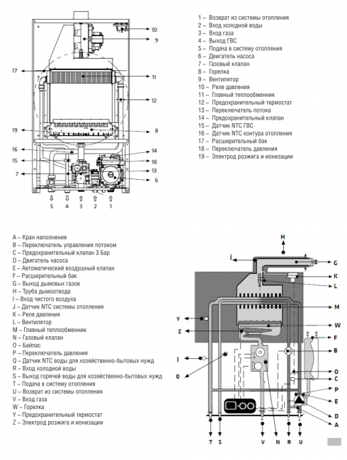 Настенный газовый котел Kentatsu Nobby Balance Plus 24-2CSF двухконтурный